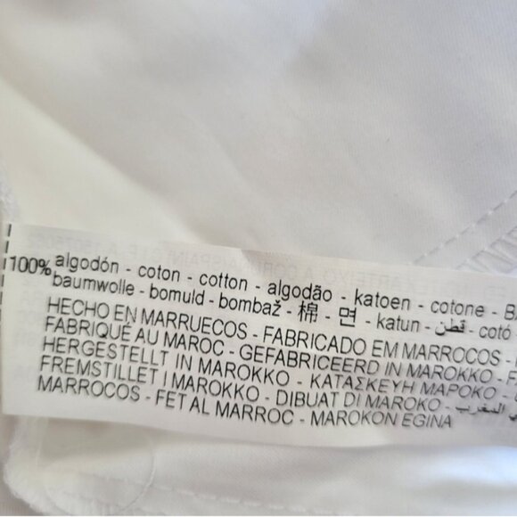 Zara Flounce Mini Dress Tiered Baby Doll Puff Sleeve Sz XL - Picture 11 of 13